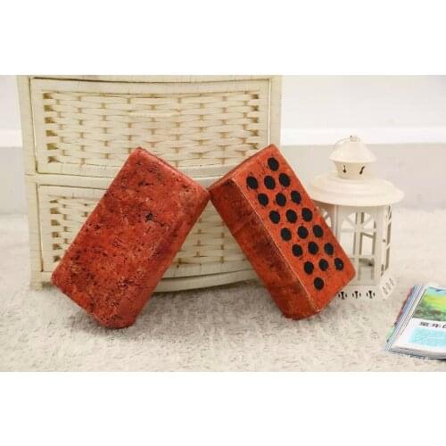 Creative Brick Plush Personality Realistic Funny Simulation Bricks Pillows Special Gift Sponge Plush Twist Toy Pillow Cushion