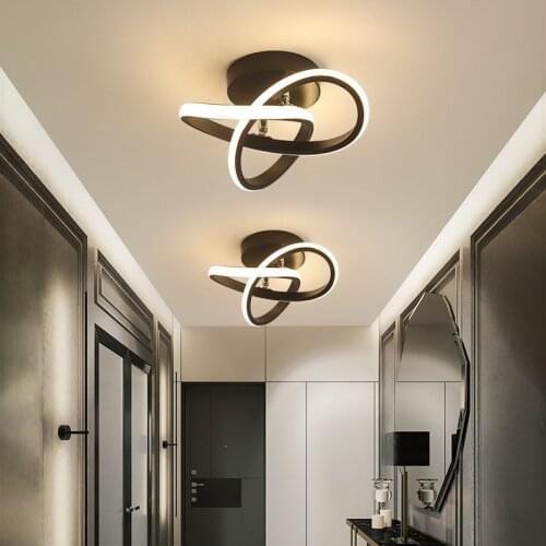 Nordic LED Ceiling Light Minimalist Balcony Aisle Lamp Home Foyer Corridor Channel Ceiling Lamp modern Kitchen Ceiling Lights