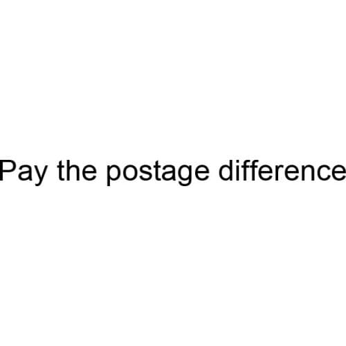 Pay the postage difference