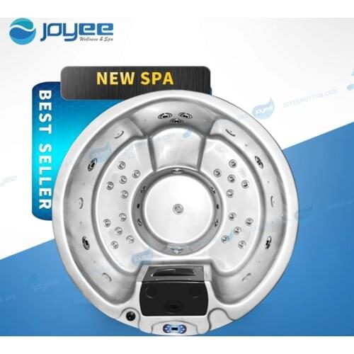 Freestanding Balboa out door hot tub round hottub wood hot tub outdoor spa with jacuzzi for 5 person