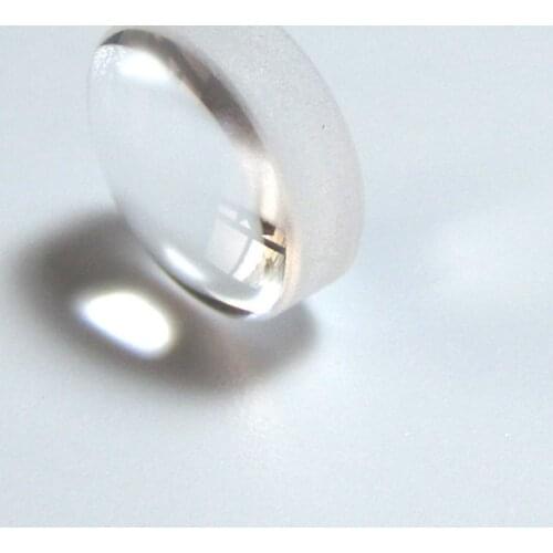 Manufacturer glass optical lens with clear aperture 16 mm double-convex spherical lens for sale