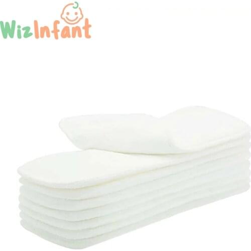 Microfiber Diaper Insert, Nappy Pad, Nappy Booster For All Happy Flute Onesize Diaper Cover, Pocket Diaper,35cm x13.5cm 3 Layers