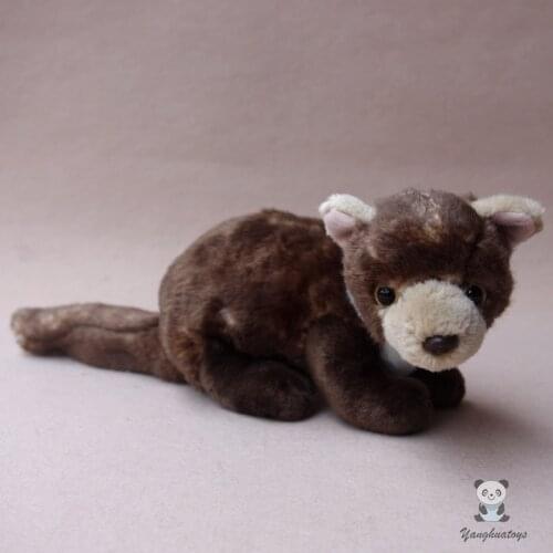Real Life Skirt Doll Plush Toy Wild Weasel Animal Toys Dolls Cute Present