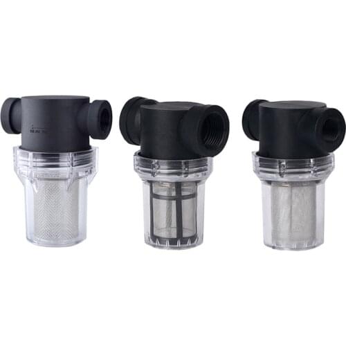 1/2'' 3/4'' 1'' Garden Filter Plastic Transparent Irrigation System Impurity Filter Aquaculture Household Water Pipe Filter