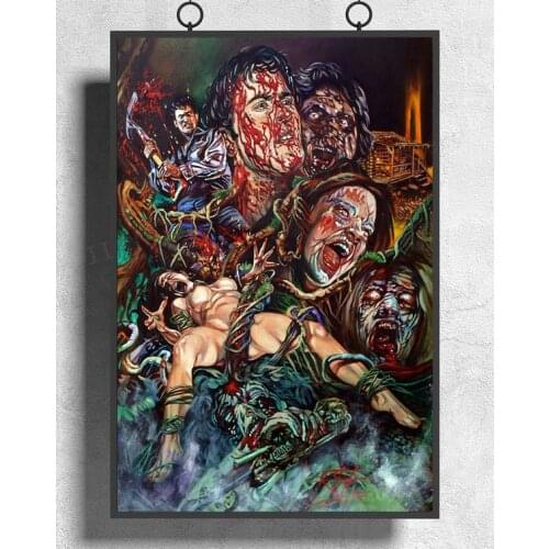 H390 Silk Poster Home Decoration The Evil Dead ASH VS Evil Kill Fight Class 2015 TV Wall Art Christmas Gift