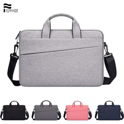 Laptop Bag 13.3 14 15.6 Inch Waterproof Notebook Bag Sleeve Case for Macbook Air Pro 13 15 Shoulder Handbag Briefcase Bags
