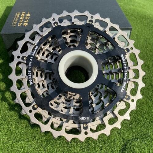 SROAD RoadBike SLR2 Cassette Ultralight 11 Speed 11-25T/28T/32T/34T CNC Bike Freewheel K7 11V Sprocket For Shimano R9100