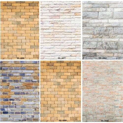 ZHISUXI Vinyl Custom y outdoor+Brick wall Props Scenery theme Photo Studio Background 200206SS-004