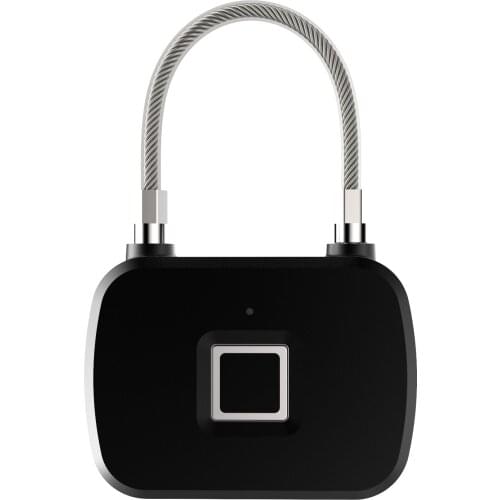 Golden Security Smart Lock Keyless Smart Fingerprint Lock IP66 Waterproof Anti-Theft Security Padlock Door Luggage Case Lock