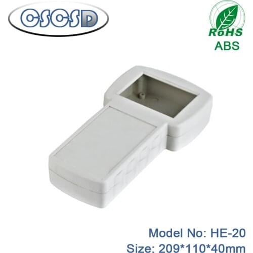1pcs 209*110*40mm handheld electronics enclosure abs plastic box enclosure electronic plastic enclosure medical handheld device