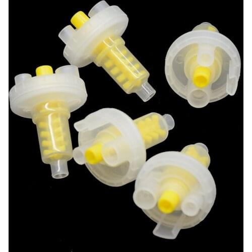 50pcs/bag Dental Dynamic Mixing Tips Impression Material for Imprinting Machine Fits Pentamix Mixing Machine Yellow 5:1