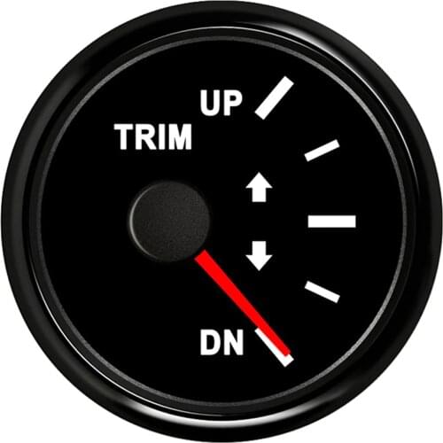 52mm trim meters balance gauges waterproof lcd trim gauges up-dn for boat auto motor parts