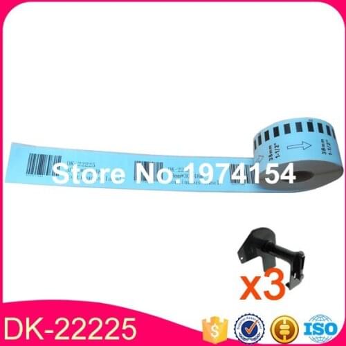 70X Rolls Brother Compatible 38mm Continous Labels,30.48m DK-22225, DK 22225, DK22225, DK-2225, DK 2225, DK2225 etichette