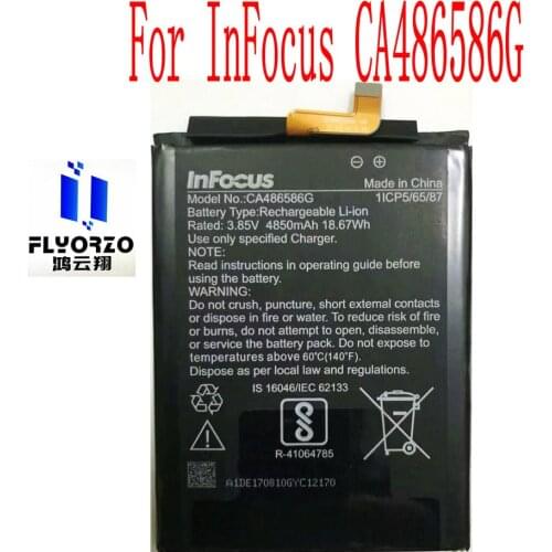 High Quality 4850mAh CA486586G Battery For InFocus CA486586G Mobile Phone