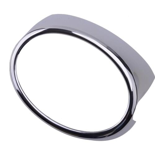 Car Silver Front Grille Logo Decorative Ring Frame Cover Trim Fit For Toyota RAV4 2019 2020