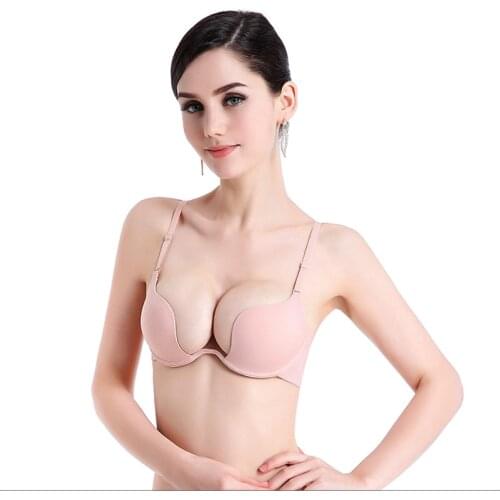 Hot-selling sexy bra w cup womens underwear young girl seamless underwear small push up bra size 70-85 top quality