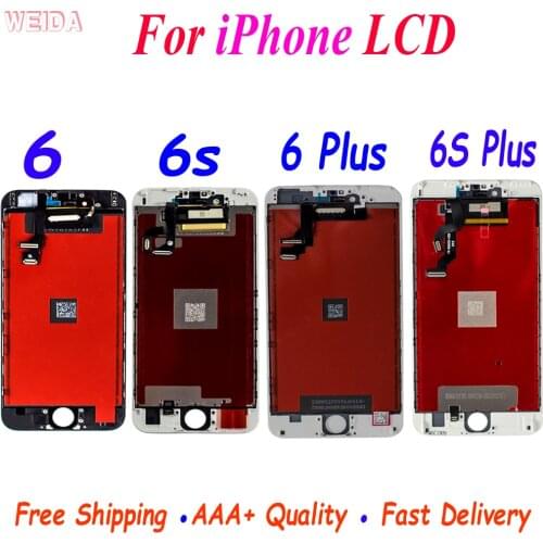AAA+ Display For iPhone 6 6S 6 Plus 6P 6S Plus LCD Display Touch Screen Digitizer Assembly for iphone 6 Plus LCD Replacement