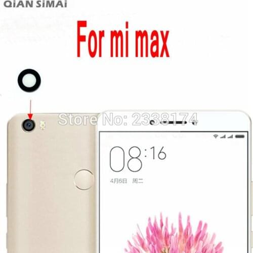 For Xiaomi Max Mi Max New Rear back Camera Glass Lens Cover Repair Parts