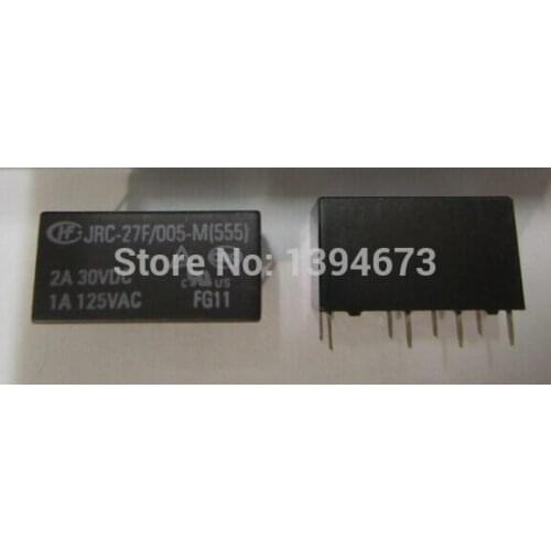 HOT NEW JRC-27F/005-M JRC-27F 005-M JRC-27F/005 27F/005 5VDC relay DIP8