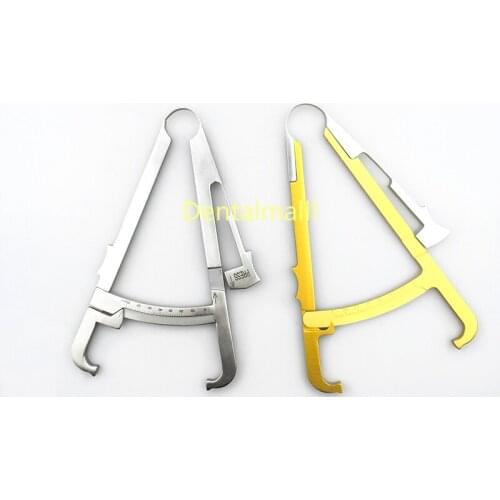 Measuring clip caliper Stainless steel Fat caliper skin pleat thickness gauge body fat meter