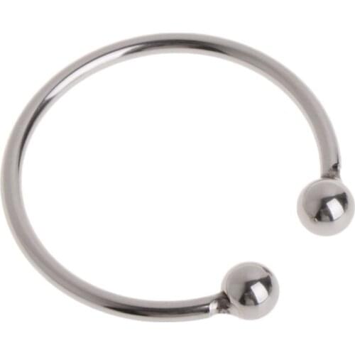 Cock Rings Stainless Steel Penis Ring Erection Enhancing Adult Sex Toy For Male
