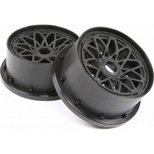 Front Wheel Hubs Set Fit for 1/5 Hpi Rovan KM BAJA 5B LT WLT SLT BAJA 4WD Truck Rc Car Parts