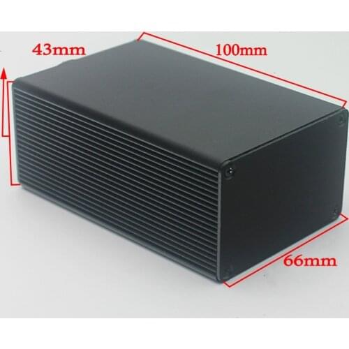 Aluminum alloy box Metal case shell for Audio Power Amplifier board Tone Board Tube Preamp Preamplifier