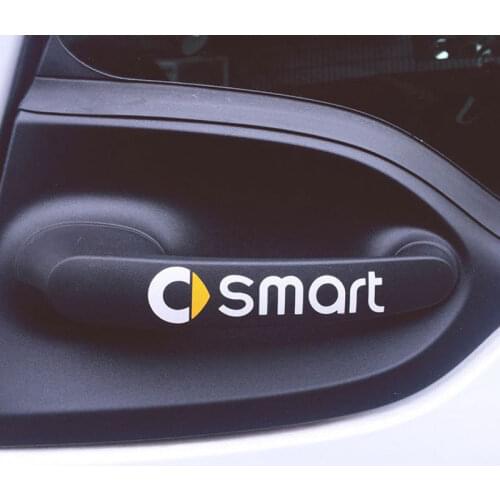 Door Handle Sticker For Mercedes Smart Fortwo 453 451 450 452 Car Body Sticker Decal Car Accessories