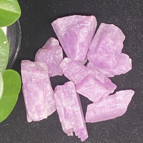 New Arrival!!!Natural Purple Spodumene Kunzite Rough Stone Rare Gemstone Home Decoration