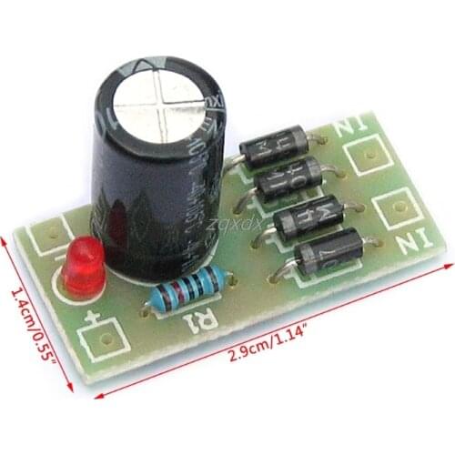 AC-DC Converter 6/12/24V To 12V Full-bridge Rectifier Filter Power Supply Module Logic ICs Au08 19 Dropship