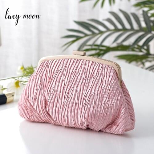 Womens Luxury Designer Handbag Fashion Evening Wedding Clutch Party Bags Pearl Shell Shape Bags Lady 2021 ZD2139