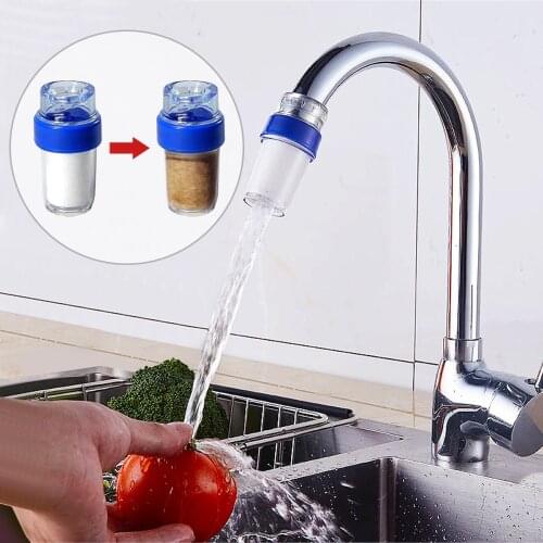 Universal Kitchen Tap Water Purifier Healthy Filter Sink Splash Proof Faucet Spouts Filtration Cartridge Micron Purifier Nozzle