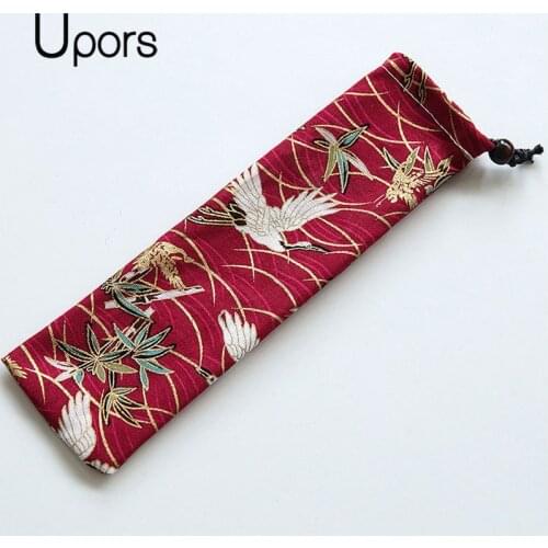 UPORS 20PCS Straw Pouch Chopsticks Spoon Bag Straw bag Wholesale