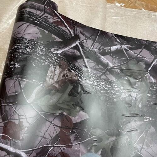 Premium MATTE Real tree Camo Air Release Wrap Vinyl For Auto Truck Wraps Decals Size: 10/20/30/40/50X152CM