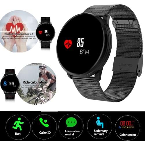 ZGPAX M9 smart bracelet band IP67 Heart rate Wristband for smartphone Blood Pressure activity Health Track Smart Bracelet Track