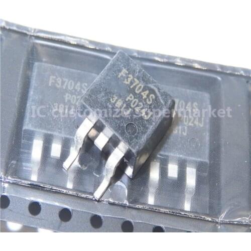 10PCS/LOT IRF3704S F3704S TO-263 20V 77A SMD Triode