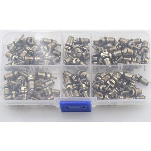 110 Piece Air Conditioning Valve Core A/C R134a Refrigeration Valve Stem Cores