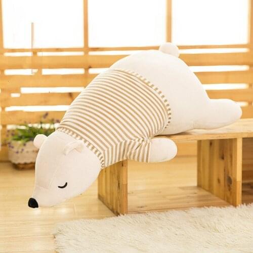 50cm 60cm super Soft polar bear pillow, stuffed bear, stuffed toys, gifts for children, gifts