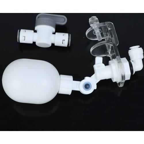 Aquarium Water Filler Auto-top-Off System Adjustable Float Valve Mounting for Aquarium Auto Water Filler Controller