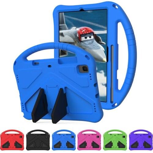 EVA Foam Handle Case For Samsung Galaxy Tab A7 2020 SM-T500 SM-T505 SM-T507 10.4" Kids Safe Shockproof Stand Protective Cover