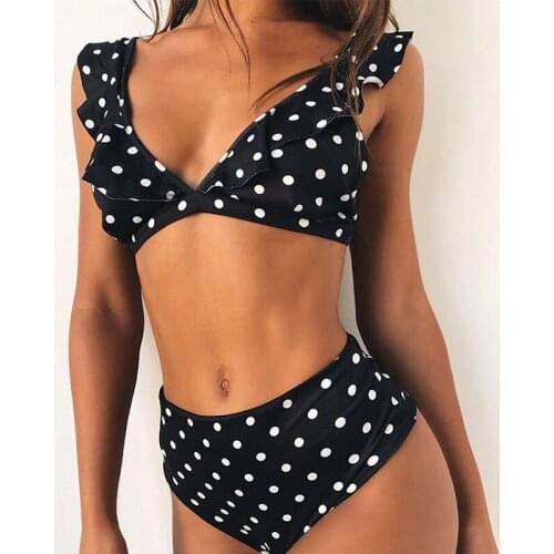 GAOKE Swimwear With Ruffles