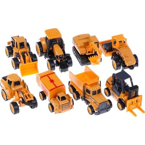 Alloy Engineering Car Mini Tractor Toy Dump Truck Model Classic Toy Cars For Children Boy Gift Party Gift Supplies