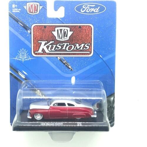 M2 1:64 Machines 1949 Mercury Custom Collection Metal Die-cast Simulation Model Cars Toys