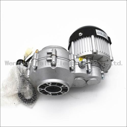 Driven by rear axle permanent magnet DC brushless motor BM1418HQF(BLDC)500W48V