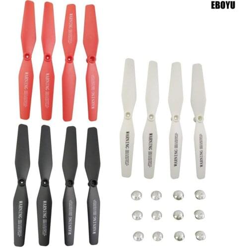 EBOYU 12pcs * Propeller for VISUO XS809 XS809S XS809HC XS809HW XS809W Mini Foldable Selfie RC Quadcopter Drone Spare Part