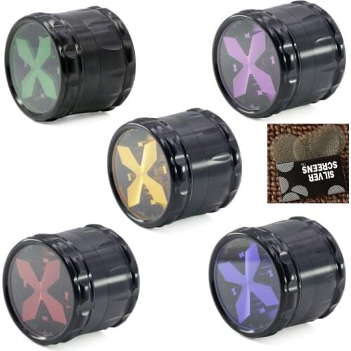 1Pcs Hot 4 Layers Cross shape style metal material Smoking Herb Grinders Tobacco Cigarette Combustion piece gift