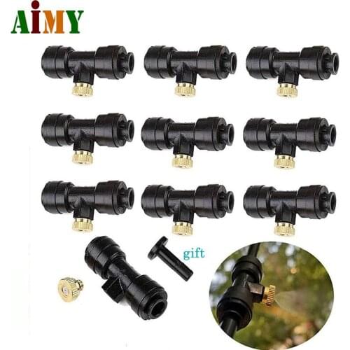 Misting Nozzles Kit Fog Nozzles For Patio Misting System Outdoor Cooling Misting System Garden Water Mister