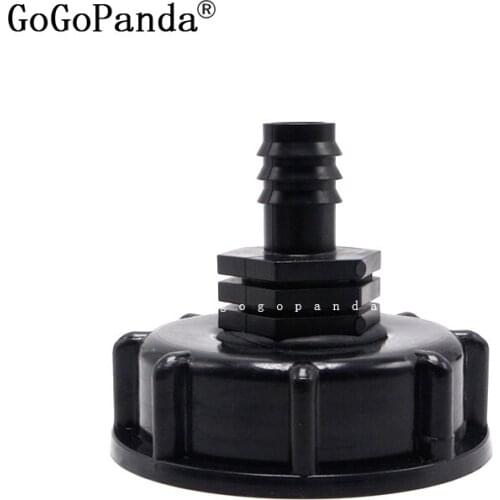 Free Shipping IBC tank fitting garden hose fitting 62mm buttress to 15mm hosetail male adaptor barbed camlock tap