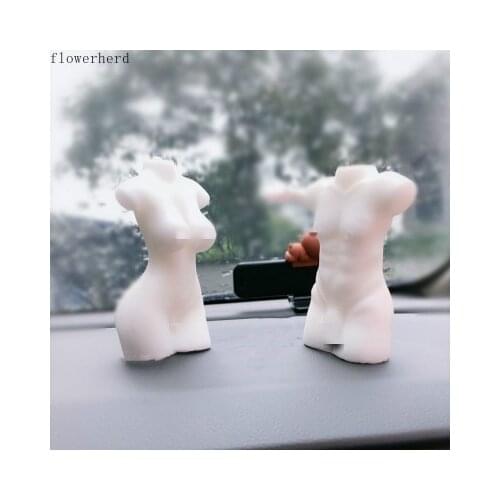 Human Body Silicone Candle Molds Resin Mold Aromatherapy Plaster Mold Candle Making Kit Soap Mold Clay Mold Wax Melt Mold