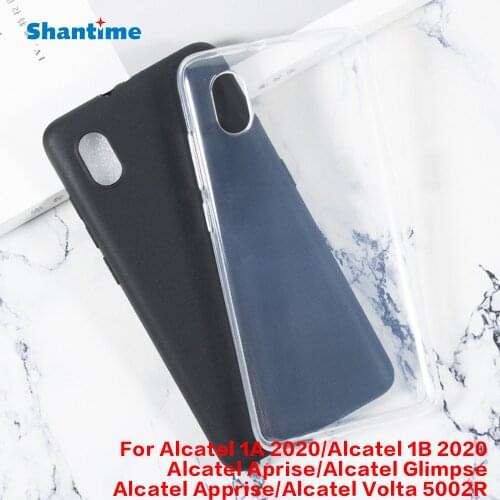 For Alcatel 1A 2020 1B 2020 Silicone Phone Protective Back Shell For Alcatel Aprise Alcatel Glimpse Alcatel Apprise Soft Case